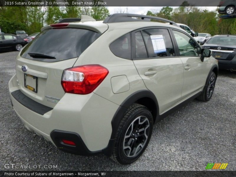 Desert Khaki / Black 2016 Subaru Crosstrek 2.0i Premium