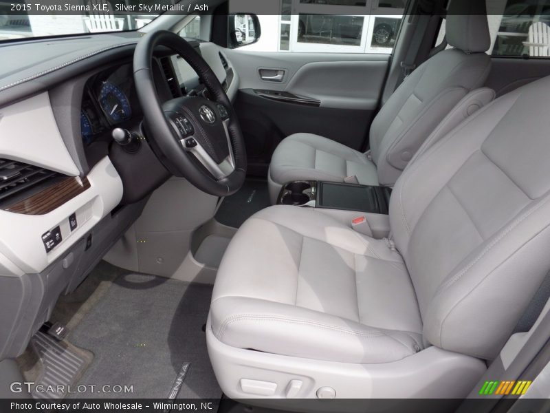 Silver Sky Metallic / Ash 2015 Toyota Sienna XLE