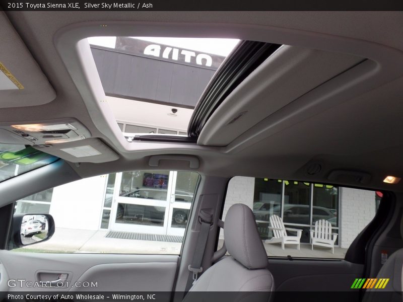 Silver Sky Metallic / Ash 2015 Toyota Sienna XLE