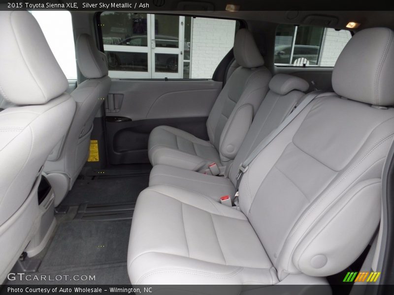 Silver Sky Metallic / Ash 2015 Toyota Sienna XLE