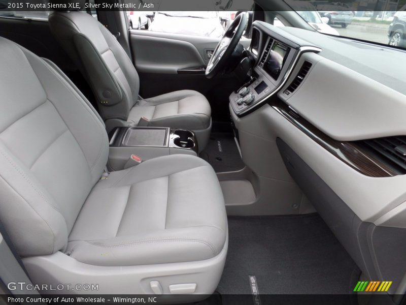Silver Sky Metallic / Ash 2015 Toyota Sienna XLE