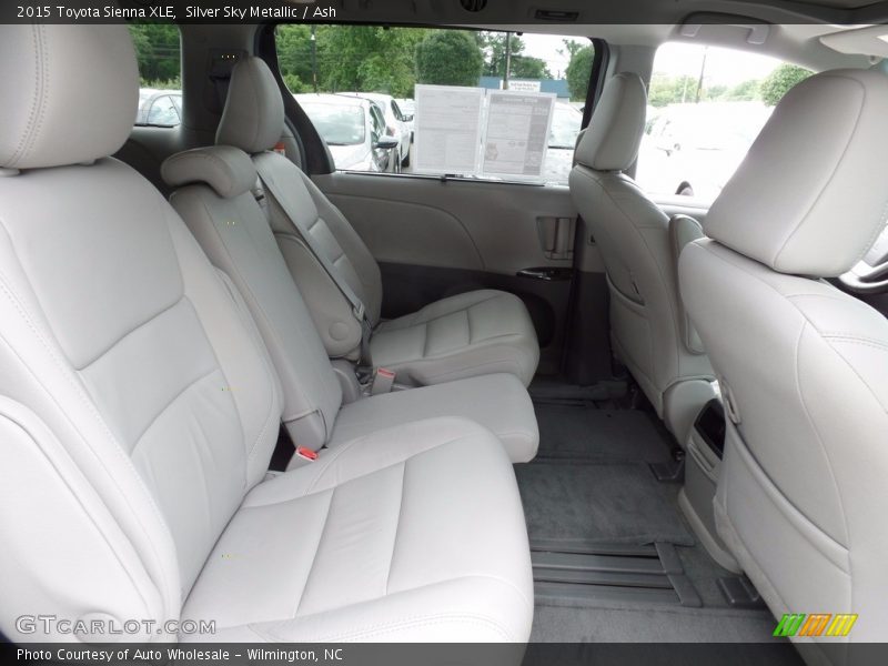 Silver Sky Metallic / Ash 2015 Toyota Sienna XLE