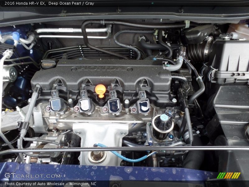 Deep Ocean Pearl / Gray 2016 Honda HR-V EX