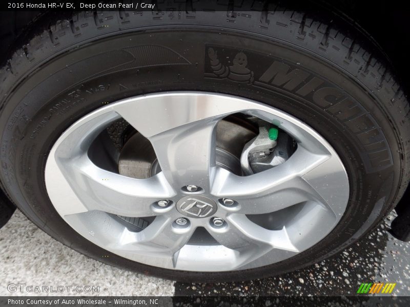 Deep Ocean Pearl / Gray 2016 Honda HR-V EX