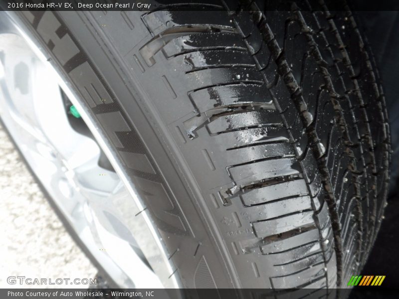 Deep Ocean Pearl / Gray 2016 Honda HR-V EX