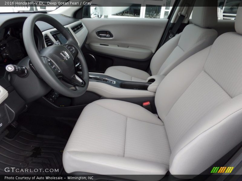 Deep Ocean Pearl / Gray 2016 Honda HR-V EX