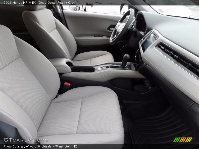 Deep Ocean Pearl / Gray 2016 Honda HR-V EX
