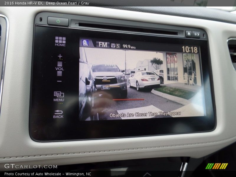 Deep Ocean Pearl / Gray 2016 Honda HR-V EX