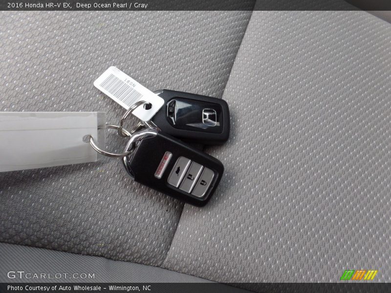 Deep Ocean Pearl / Gray 2016 Honda HR-V EX