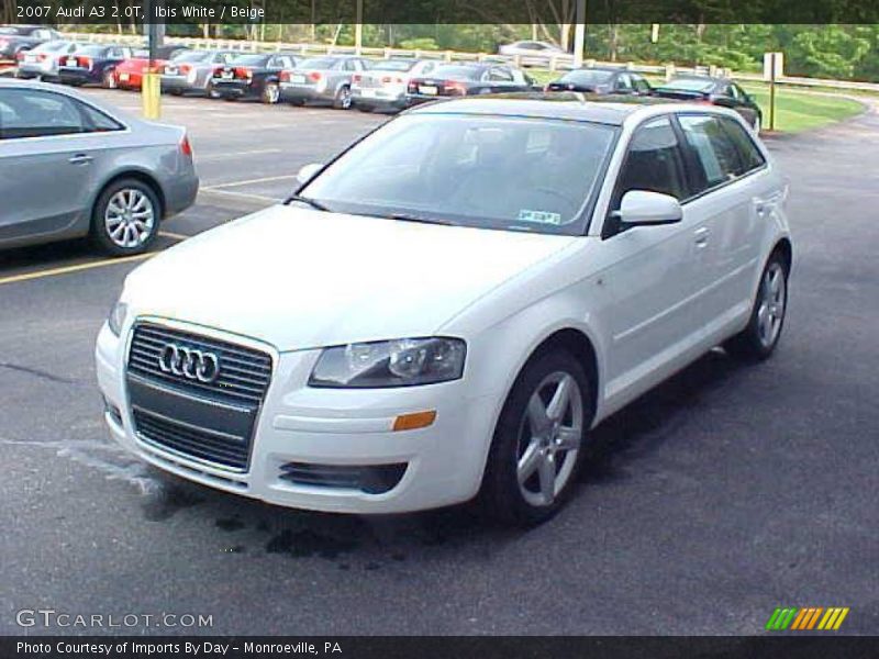 Ibis White / Beige 2007 Audi A3 2.0T
