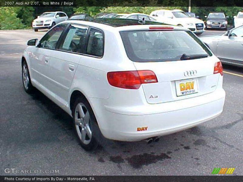 Ibis White / Beige 2007 Audi A3 2.0T