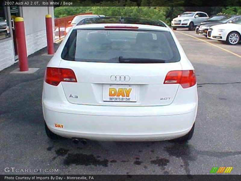 Ibis White / Beige 2007 Audi A3 2.0T