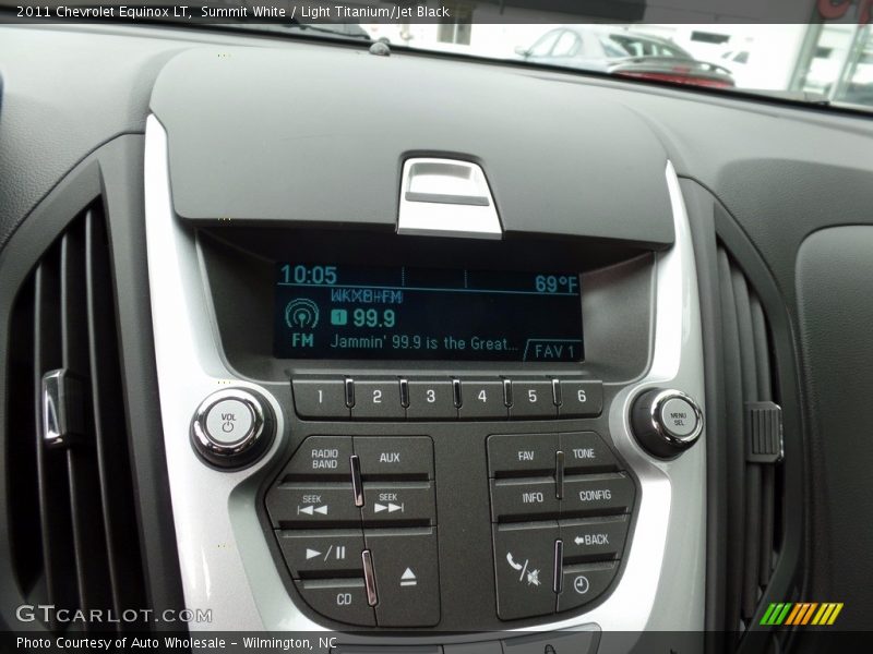 Summit White / Light Titanium/Jet Black 2011 Chevrolet Equinox LT