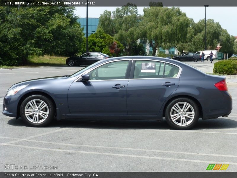 Blue Slate / Wheat 2013 Infiniti G 37 Journey Sedan
