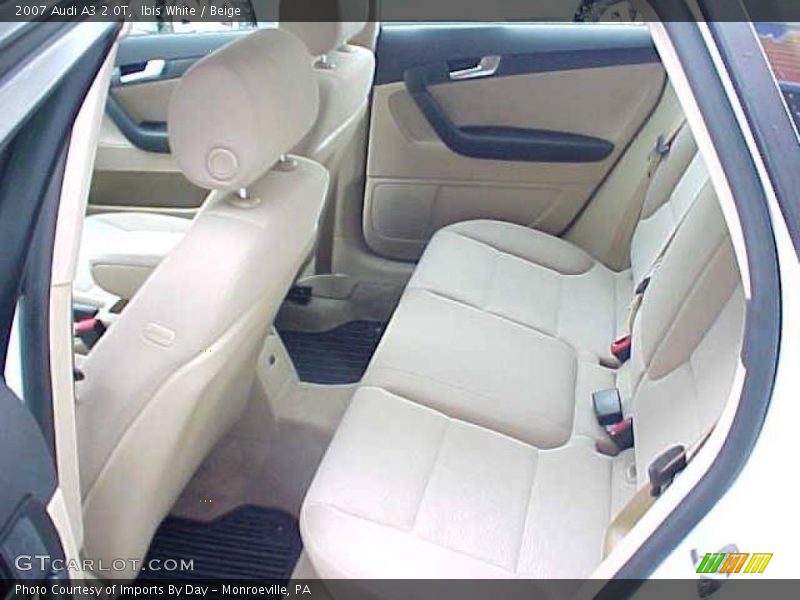 Ibis White / Beige 2007 Audi A3 2.0T