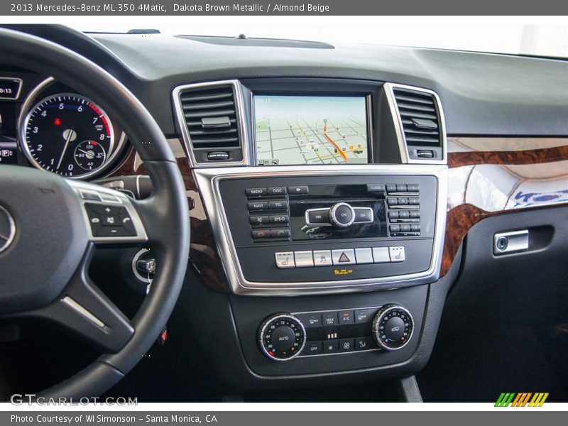 Dakota Brown Metallic / Almond Beige 2013 Mercedes-Benz ML 350 4Matic