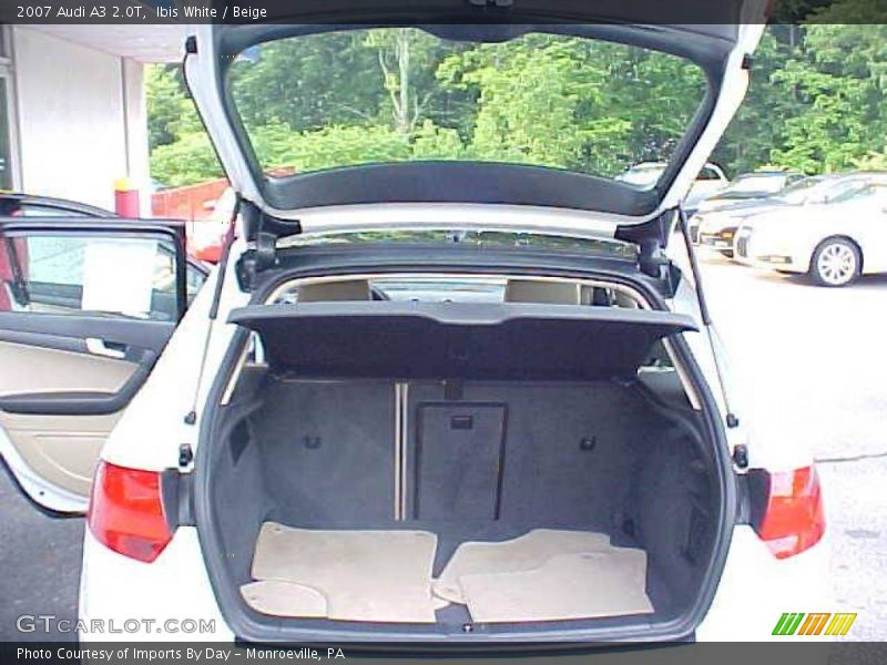 Ibis White / Beige 2007 Audi A3 2.0T