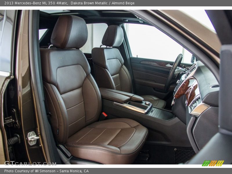 Dakota Brown Metallic / Almond Beige 2013 Mercedes-Benz ML 350 4Matic