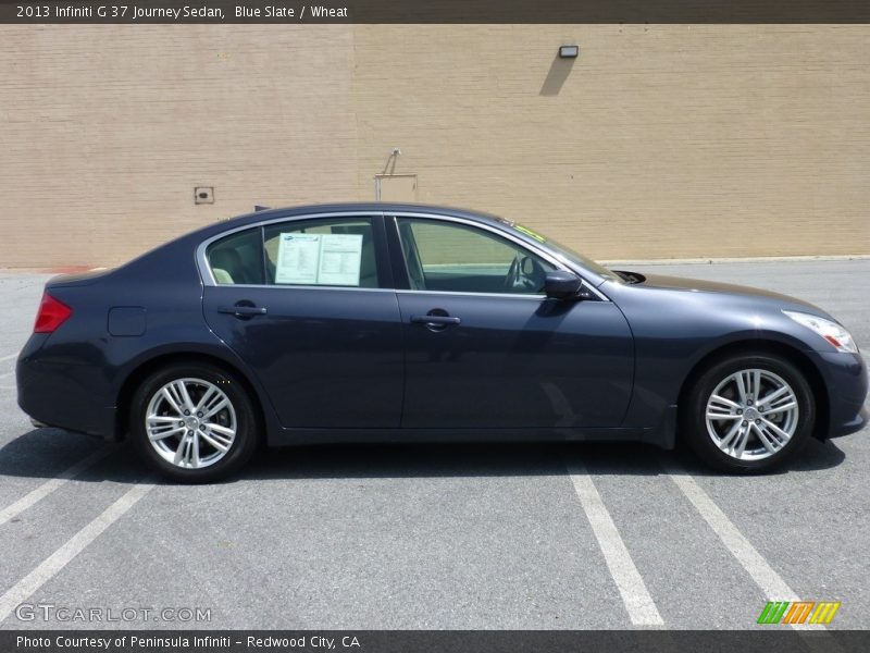 Blue Slate / Wheat 2013 Infiniti G 37 Journey Sedan