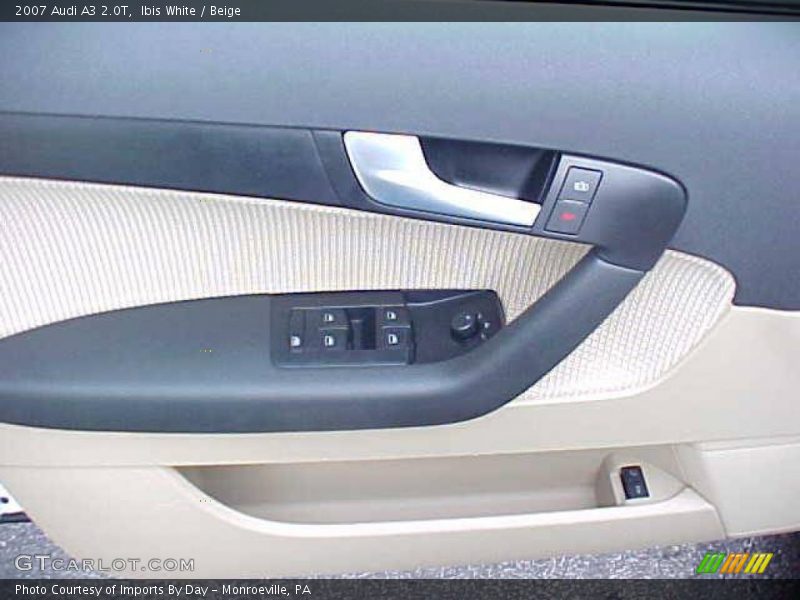 Ibis White / Beige 2007 Audi A3 2.0T