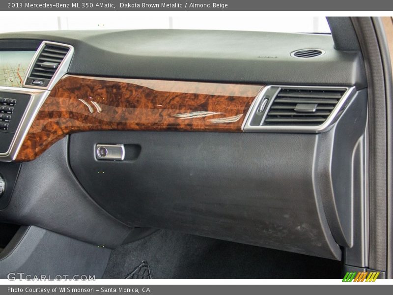 Dakota Brown Metallic / Almond Beige 2013 Mercedes-Benz ML 350 4Matic