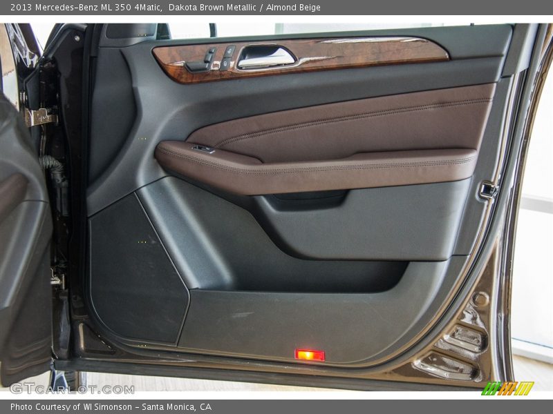 Dakota Brown Metallic / Almond Beige 2013 Mercedes-Benz ML 350 4Matic
