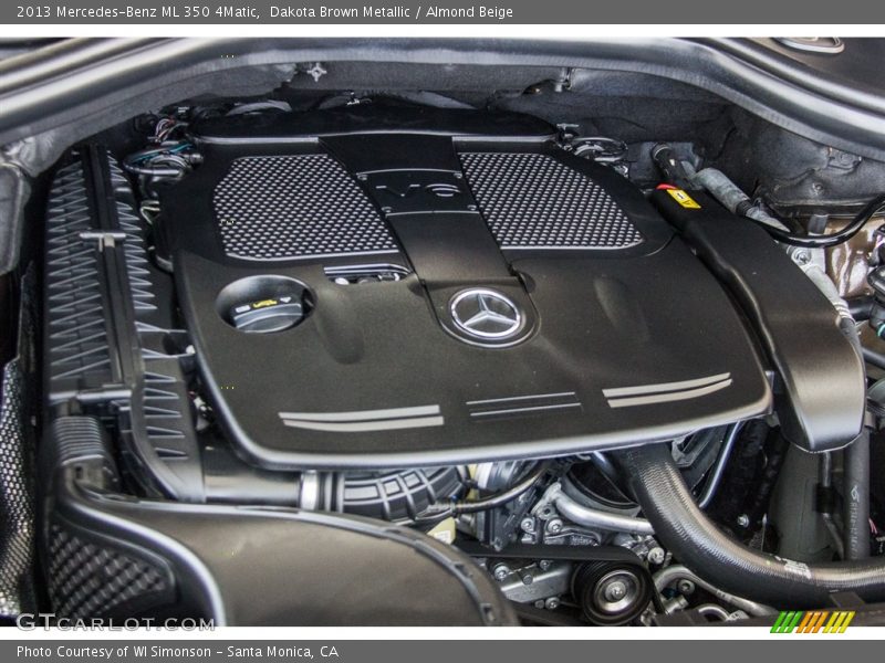 Dakota Brown Metallic / Almond Beige 2013 Mercedes-Benz ML 350 4Matic