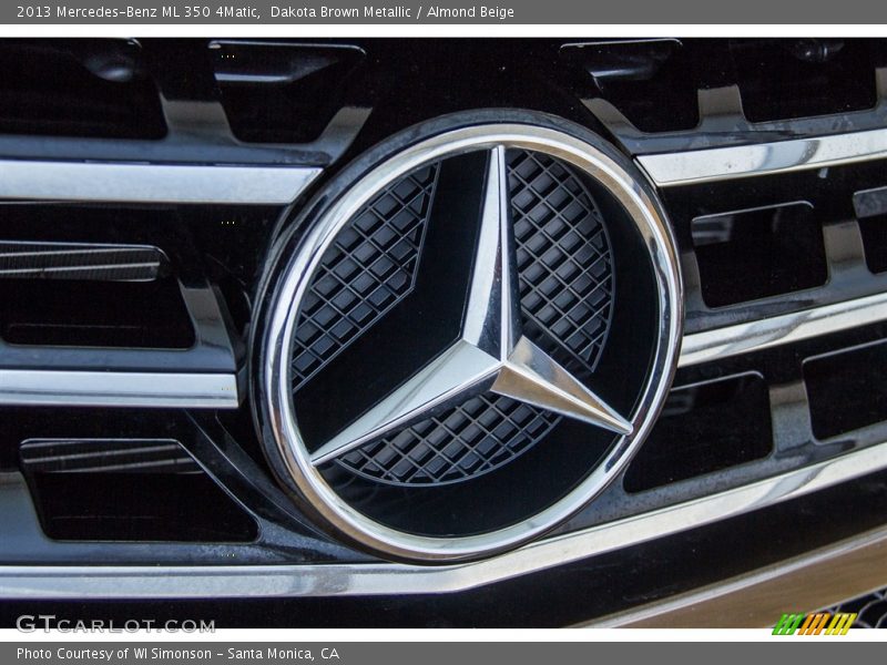 Dakota Brown Metallic / Almond Beige 2013 Mercedes-Benz ML 350 4Matic