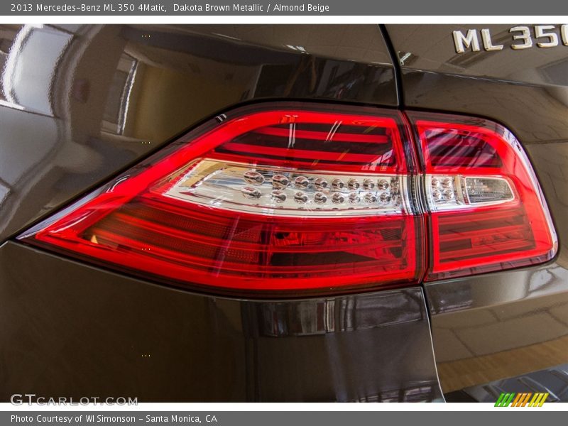 Dakota Brown Metallic / Almond Beige 2013 Mercedes-Benz ML 350 4Matic