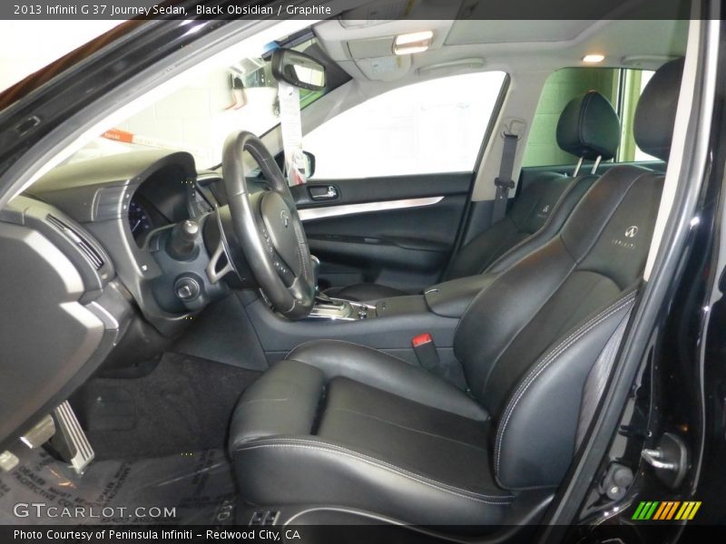 Black Obsidian / Graphite 2013 Infiniti G 37 Journey Sedan