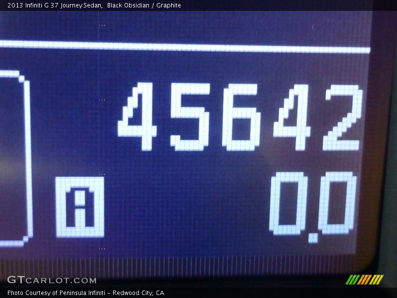 Black Obsidian / Graphite 2013 Infiniti G 37 Journey Sedan