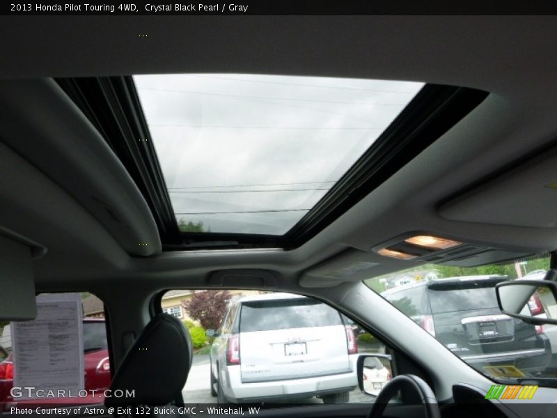 Crystal Black Pearl / Gray 2013 Honda Pilot Touring 4WD
