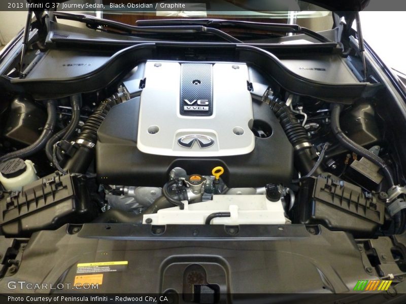 Black Obsidian / Graphite 2013 Infiniti G 37 Journey Sedan