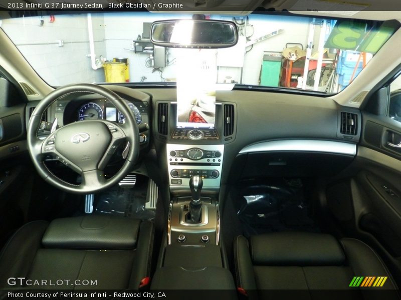 Black Obsidian / Graphite 2013 Infiniti G 37 Journey Sedan