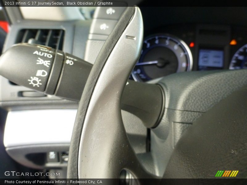 Black Obsidian / Graphite 2013 Infiniti G 37 Journey Sedan