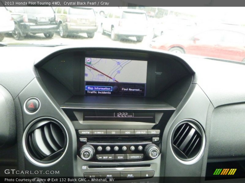 Crystal Black Pearl / Gray 2013 Honda Pilot Touring 4WD
