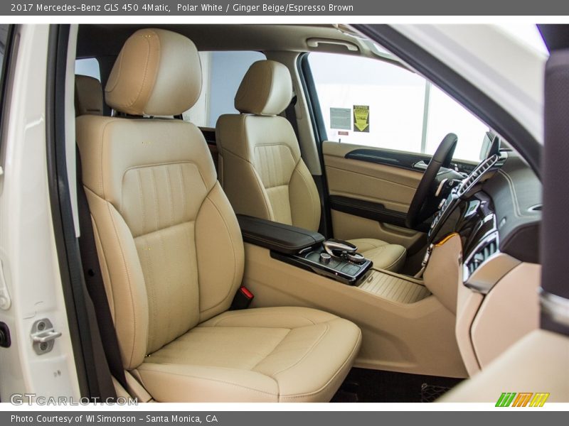  2017 GLS 450 4Matic Ginger Beige/Espresso Brown Interior