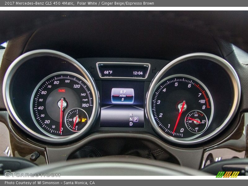  2017 GLS 450 4Matic 450 4Matic Gauges