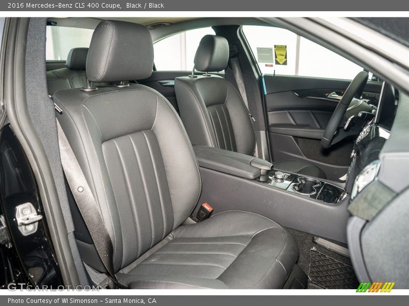 Black / Black 2016 Mercedes-Benz CLS 400 Coupe