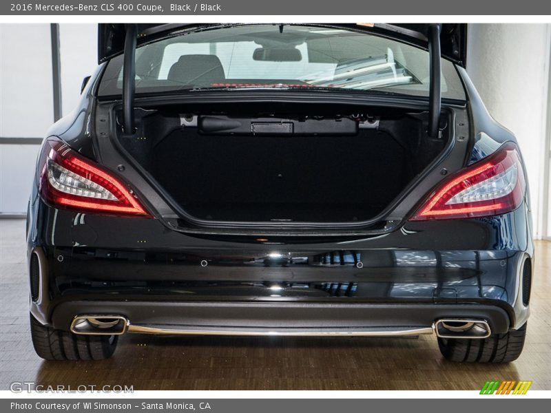 Black / Black 2016 Mercedes-Benz CLS 400 Coupe