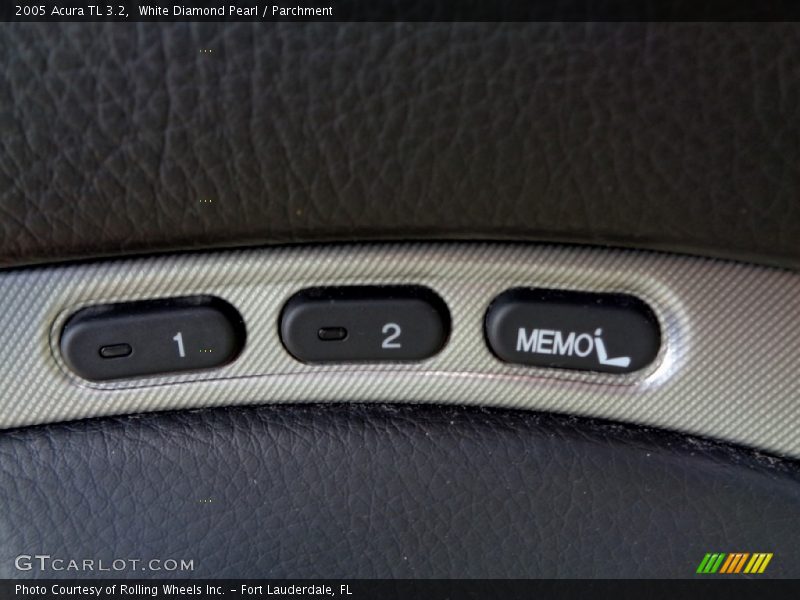 White Diamond Pearl / Parchment 2005 Acura TL 3.2
