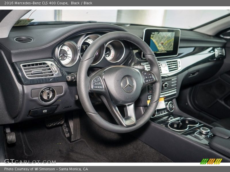 Black / Black 2016 Mercedes-Benz CLS 400 Coupe