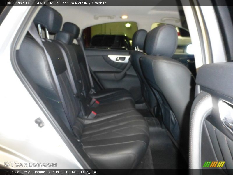 Liquid Platinum Metallic / Graphite 2009 Infiniti FX 35 AWD