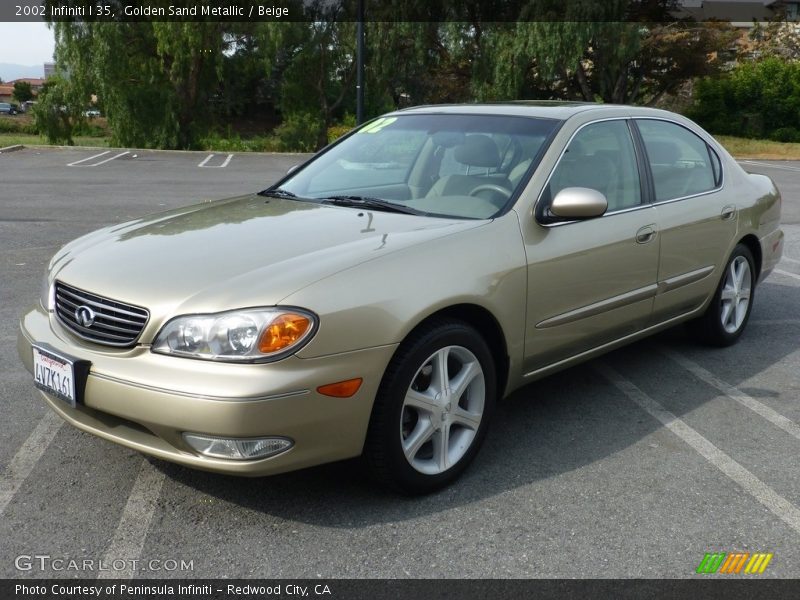 Golden Sand Metallic / Beige 2002 Infiniti I 35