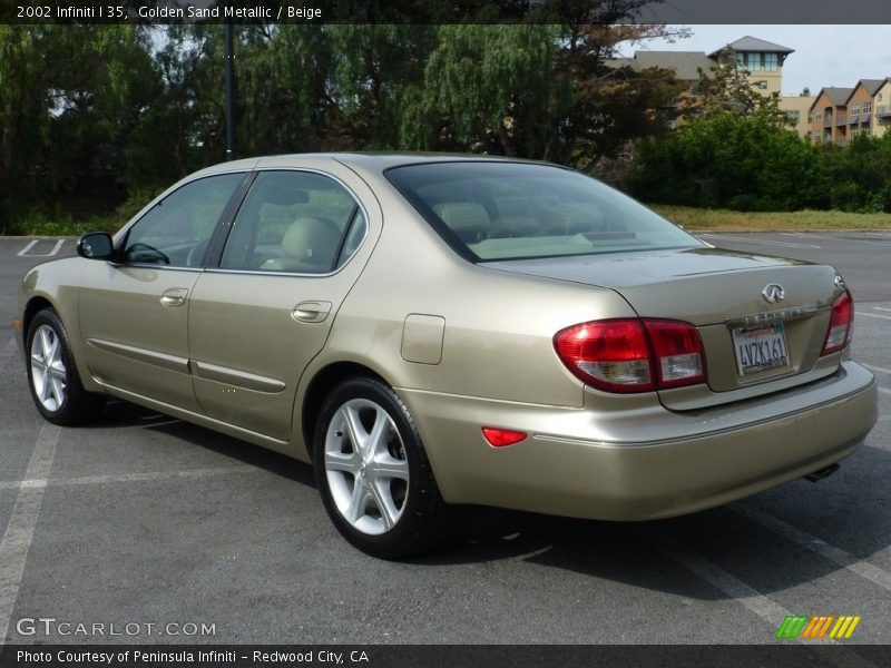 Golden Sand Metallic / Beige 2002 Infiniti I 35