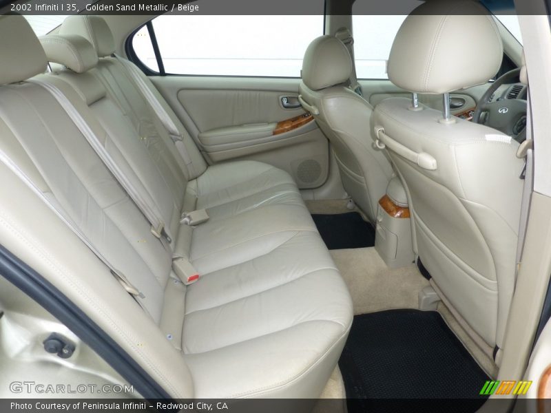 Golden Sand Metallic / Beige 2002 Infiniti I 35