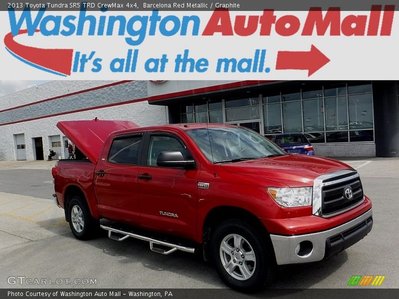 Barcelona Red Metallic / Graphite 2013 Toyota Tundra SR5 TRD CrewMax 4x4