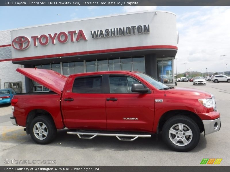 Barcelona Red Metallic / Graphite 2013 Toyota Tundra SR5 TRD CrewMax 4x4