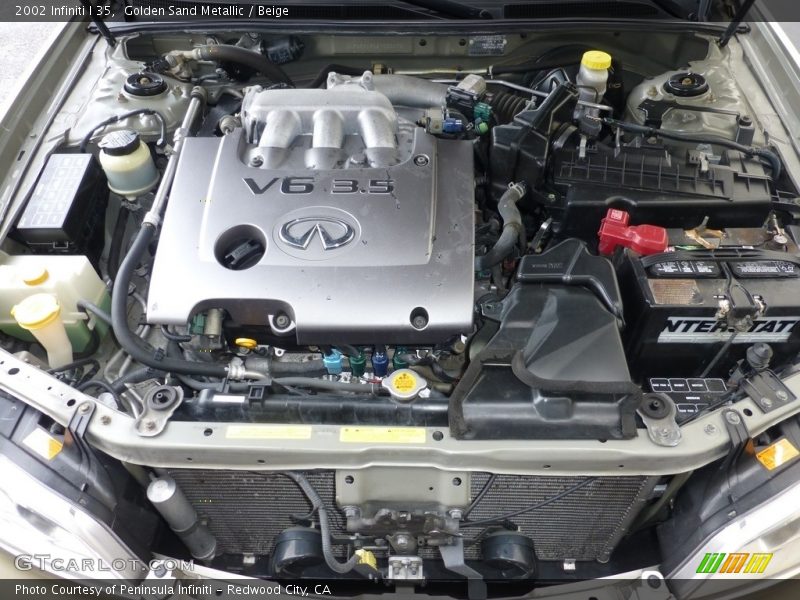 Golden Sand Metallic / Beige 2002 Infiniti I 35