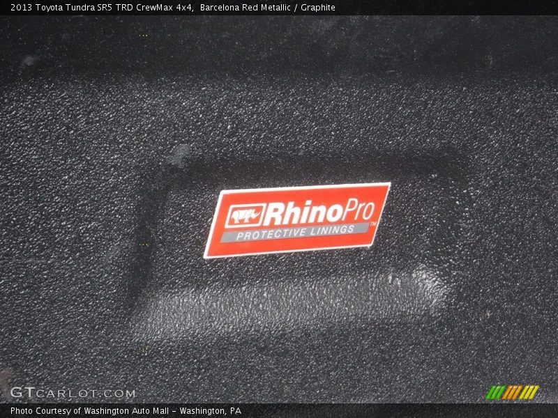 Barcelona Red Metallic / Graphite 2013 Toyota Tundra SR5 TRD CrewMax 4x4
